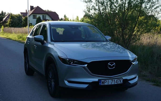 Mazda CX-5 cena 90000 przebieg: 56000, rok produkcji 2019 z Piaseczno małe 121